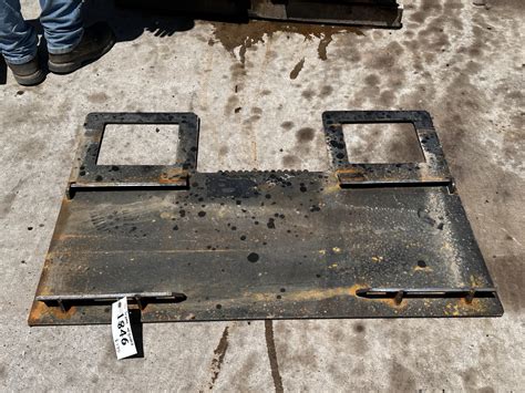 mini skid steer weld on plate|skid steer attachment plate fast.